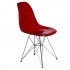 Transparent Red/Silver