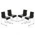 Transparent Black/Silver