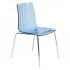 Transparent Blue/Silver