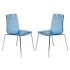 Transparent Blue/Silver