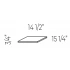 TQC61 - Optional Shelf (Pack 1 unit)