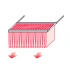 AX515310 - Suspension fles pull out frame