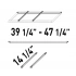 515102 - Metal Adapter Kit for letter and legal suspension files