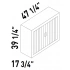 AP86 - Tambour Door w/Key