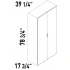 AP28 - Storage w/Double Door + Key