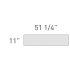 <b>DPM44</b> - TABLE TOP DIVIDER FOR 55”, 63” and 70 3/4” DESK