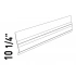 ALUMINIUM MODESTY PANEL - 55" width