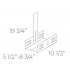<b>6171</b> - ATX and SLIM CPU. Width adjustment. From 3 1/2" to 8 3/4"
