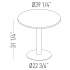 <b>PC374</b> - Round Top Table