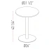 <b>PC383</b> - Round Top Table