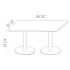 <b>PC18</b> - Rectangular Top Table