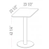 <b>PC40</b> - Sqare Top Table