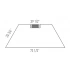 3 x <b>LK91028--TF</b> - 120º Height-Adjustable Desk