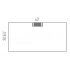 4 x <b>LK86028..TF</b> - Rectangular Desk