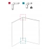 <b>LK41</b> - Pack for joining 2 panels of the same height in 90º