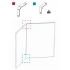 <b>LK51</b> - Pack for joining 2 panels of the same height in 120º