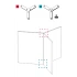 <b>LK11</b> - Pack for joining 3 panels of the same height in 120º