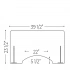 <b>ZMB1062</b> - Screen (Pack 2 Units)