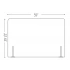 <b>ZMC8511</b> -Panel (Use on tables of : 63” and 70 3/4”)