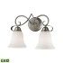 2-Light LED Bath Lamp