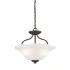 White/Oil Rubbed Bronze