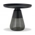 Matte Black PC Aluminum Top/Smoke Grey Glass Base
