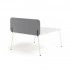 DPA14G - Screen for 56.6" length desk (double benches only)