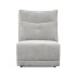 Power Armless Reclining Chair w/Power Headrest