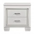 White Leatherette/Faux Alligator