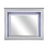 Silver Leatherette/Faux Alligator