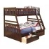 Twin/Full Bed w/ Storage Boxes