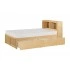 Bookcase Bed w/ Storage Boxes, Twin Size