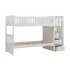 Bunk Bed w/ Reversible Step Storage, Twin/Twin Size