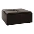 Dark Brown Leatherette