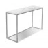 White Top/Stainless Steel Frame