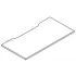 Worktop w/Curvilinear Cut Out