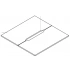 Worktop w/Curvilinear Cut Outs