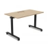 Conference table FLIP-TOP.II with a ZNZ010 Grommet