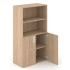 C4H080 - Cabinet (with lock, 2 shelves and 1 fixed shelf; without base)