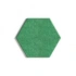 AVU224 - PET hexagon tile, <b>3 pcs</b>, set of adhesive fittings included