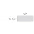 CL513 - Desk w/Levelers or Castors Support