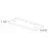 5731 1/2”0 - Elecrtification System for 63" Bench Desks