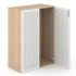 <b>C3C082</b> - Cabinet with lock and acoustic doors