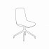 <b>UKP19</b> - 4-star base finished with polypropylene feet
