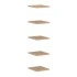 <b>ZCA330</b> - Set of 4 shelves