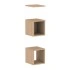 <b>ZCA435</b> - Set of shelf, closed and open shelf boxes