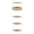 <b>ZCA434</b> - Set of 4 shelves and planter box