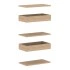 <b>ZCA476</b> - Set of 3 shelves and 2 planter boxes 