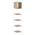 <b>ZCA531</b> - Set of 4 shelves and open shelf box