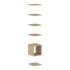 <b>ZCA631</b> - Set of 5 shelves and open shelf box 